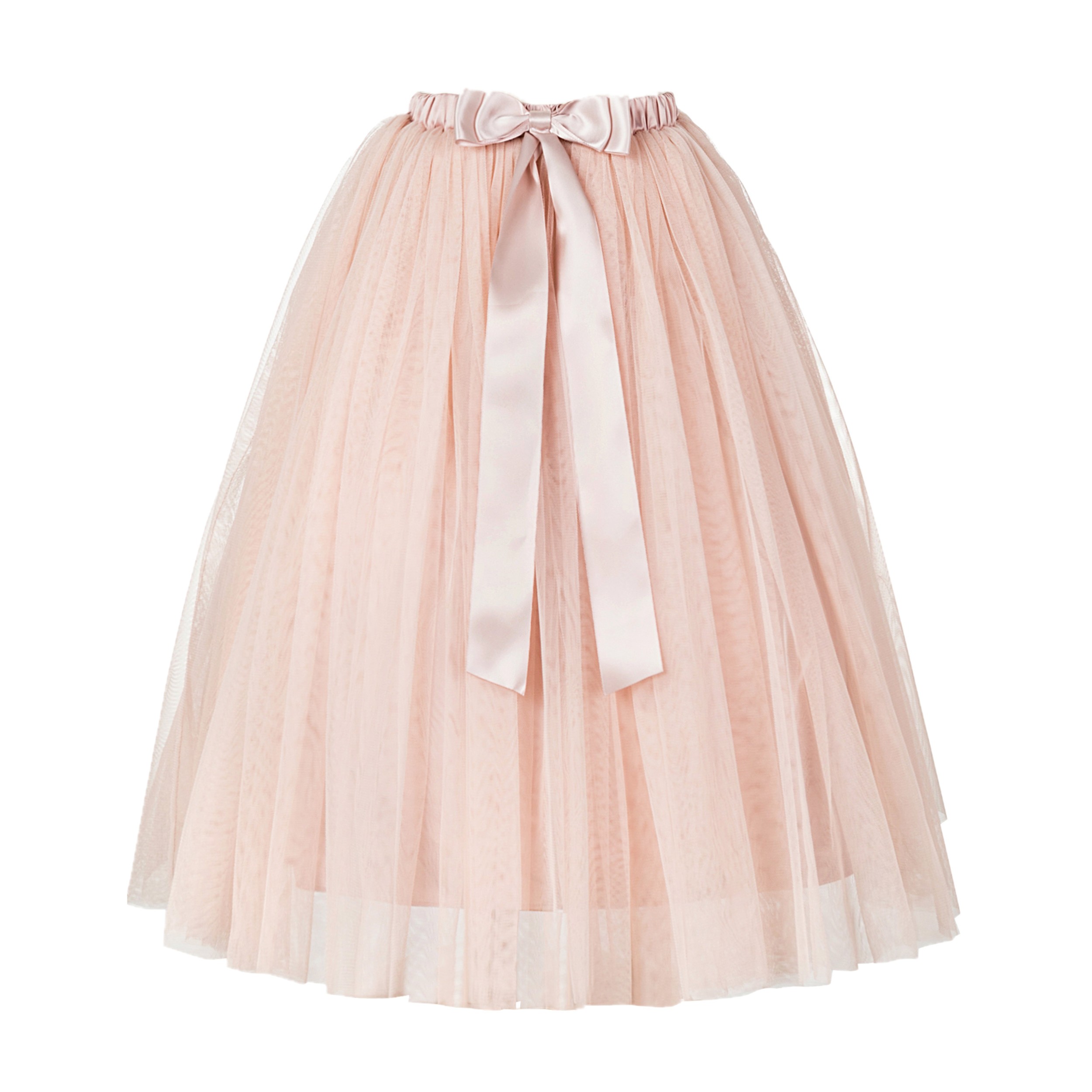 Blush Pink Flower Girls Tulle Skirt Tutu Skirt Tulle Maxi Skirts