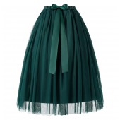 Forest Green Flower Girls Tulle Skirt Tutu Skirt Tulle Maxi Skirts